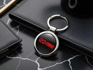 Enkei Portachiavi Donna Acciaio Inox Stile Minimal